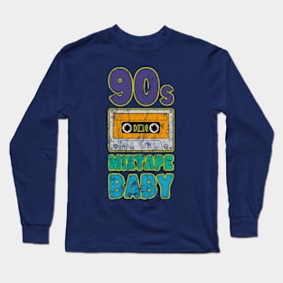 90s Mixtape Baby Long Sleeve T-Shirt